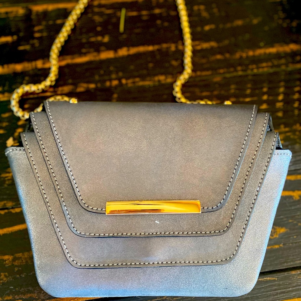 Detailed Silver Clutch